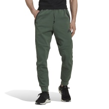 adidas Training Pants Designed for Gameday (Cotton blend, slim fit) long green Men